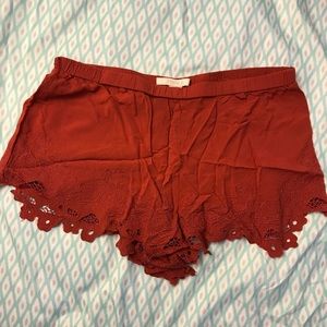 Forever 21 Shorts - Like New- Rust - Medium
